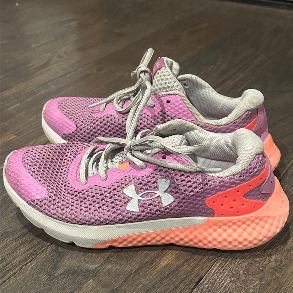 Under Armour Pink and Purple Running Shoes
